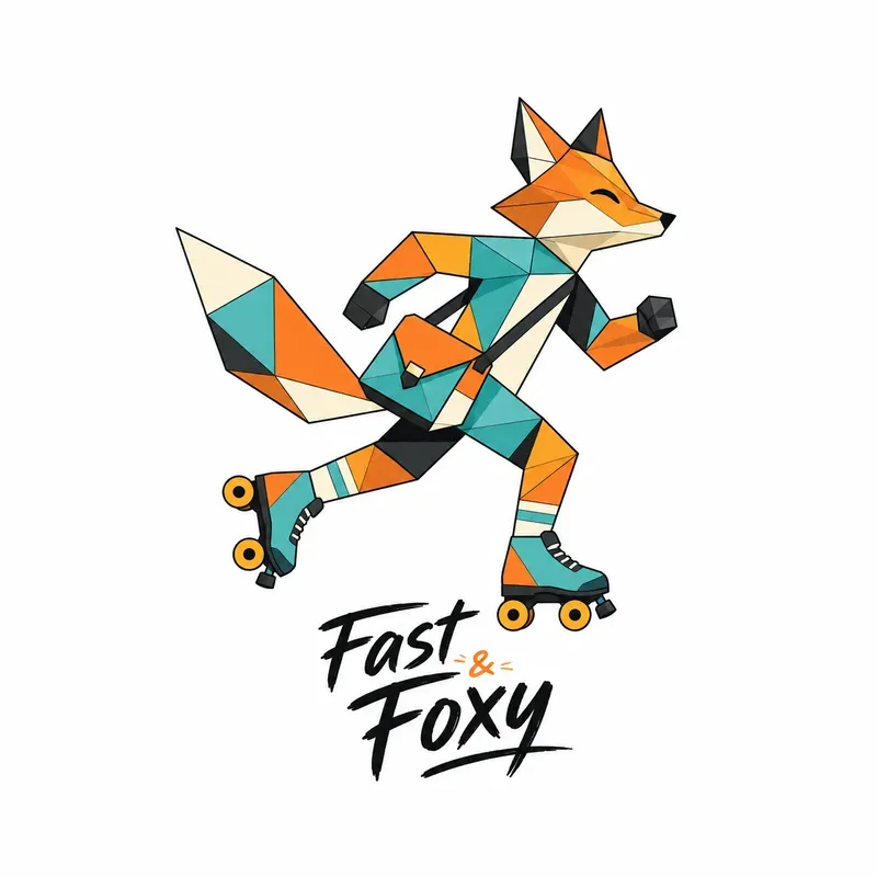Geometric Polygon Mascot Logos