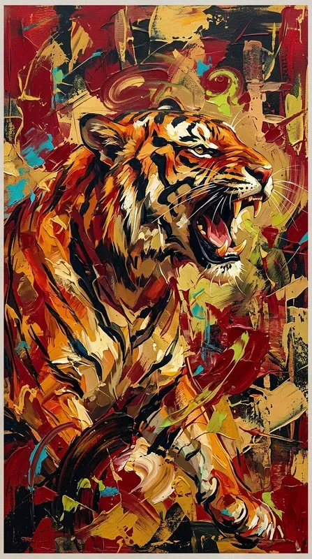Expressionist Animal Poster Generator