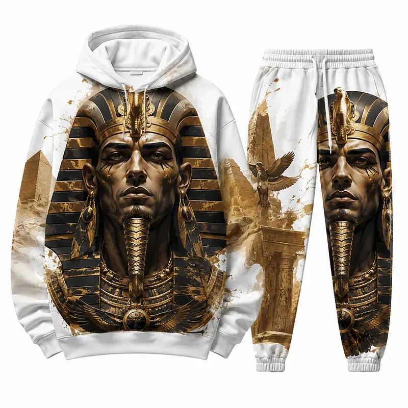 Bold Character Face Streetwear Tracksuits