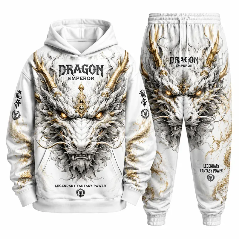 Bold Character Face Streetwear Tracksuits