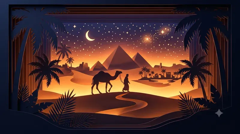 Ethereal 3D Papercut Lightbox Dioramas