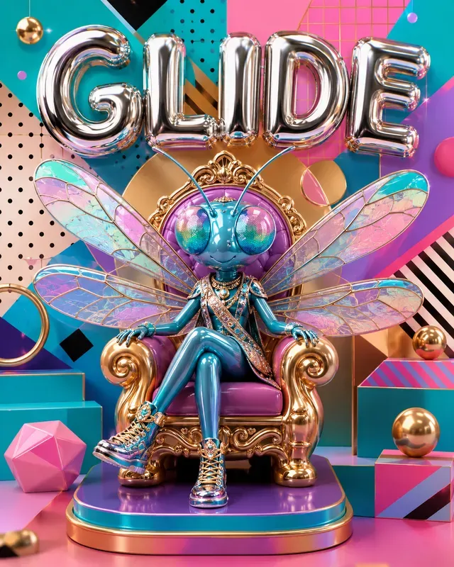 Luxury Bug Throne Posters