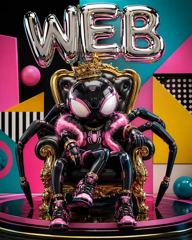 Luxury Bug Throne Posters