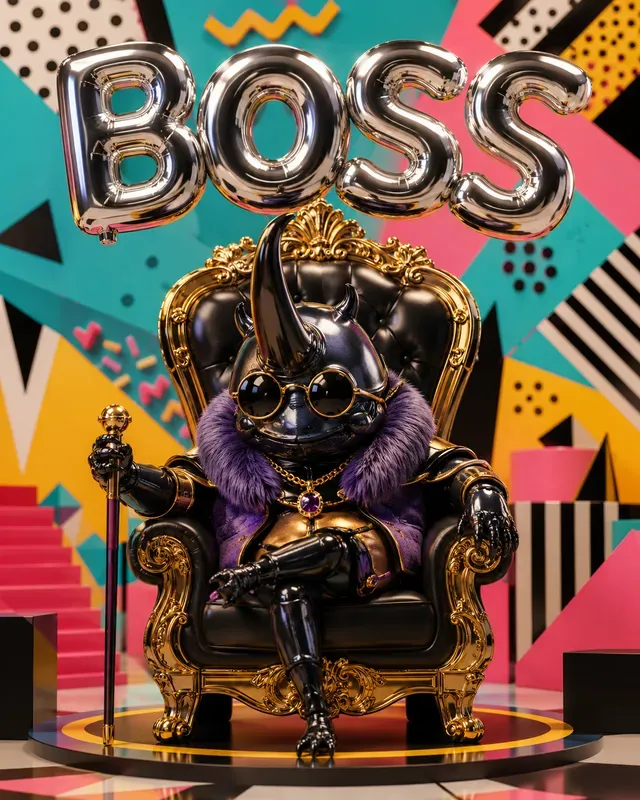 Luxury Bug Throne Posters