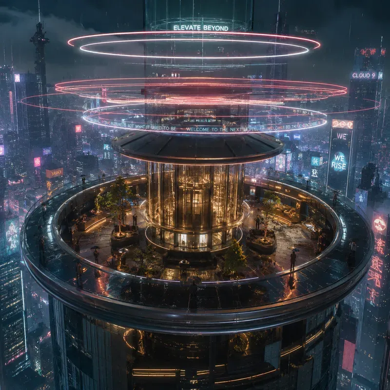 Neon Noir Dreamscapes