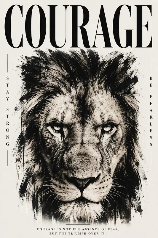 Expressive Animal Art Poster Collections