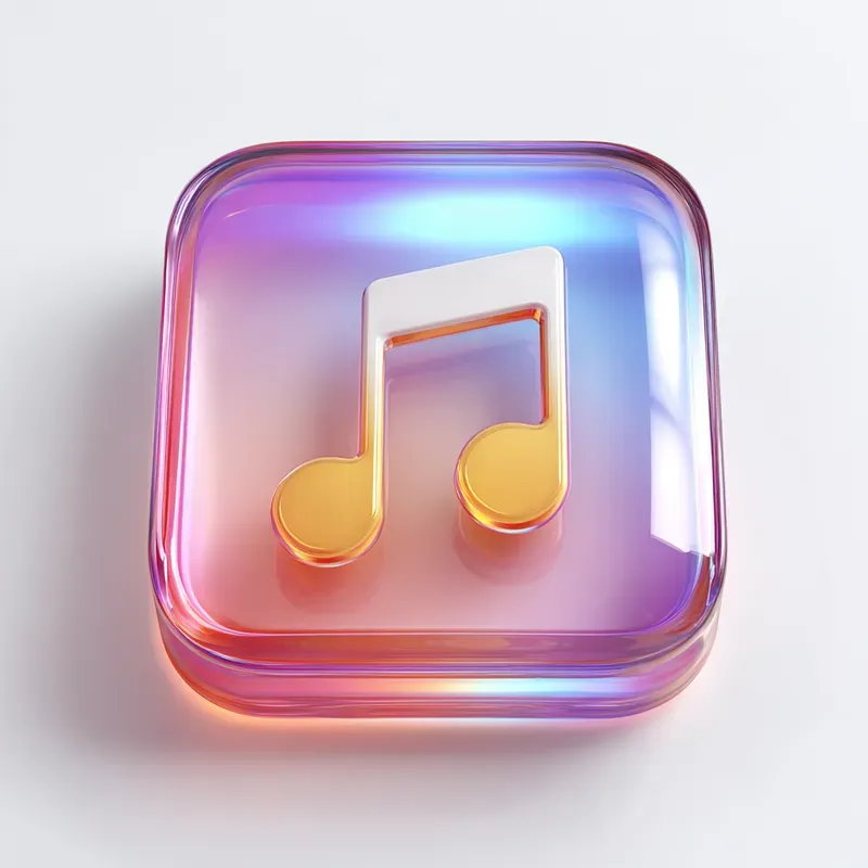 Glossy Glass 3D App Icons