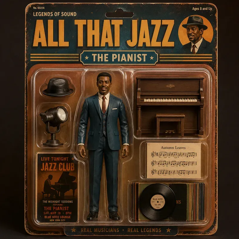 Retro Collectible Figure Generator