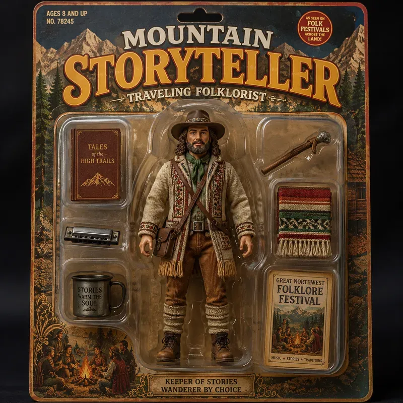 Retro Collectible Figure Generator