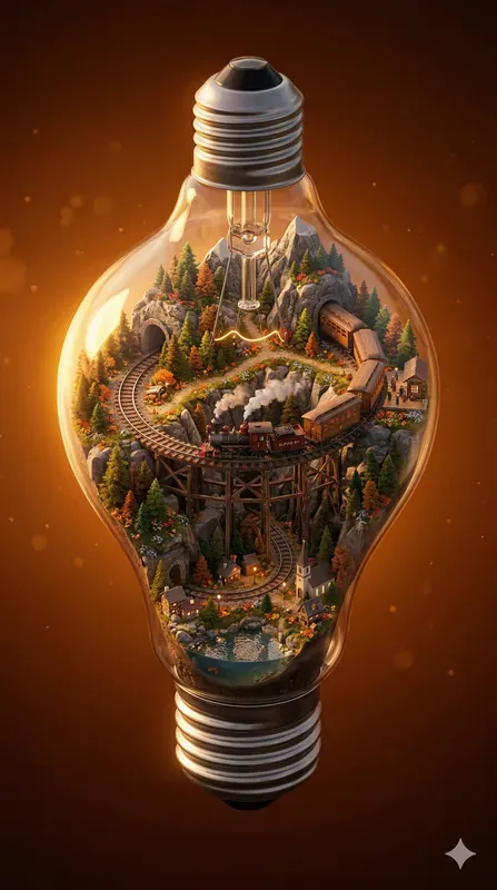 Floating Isometric Microworlds