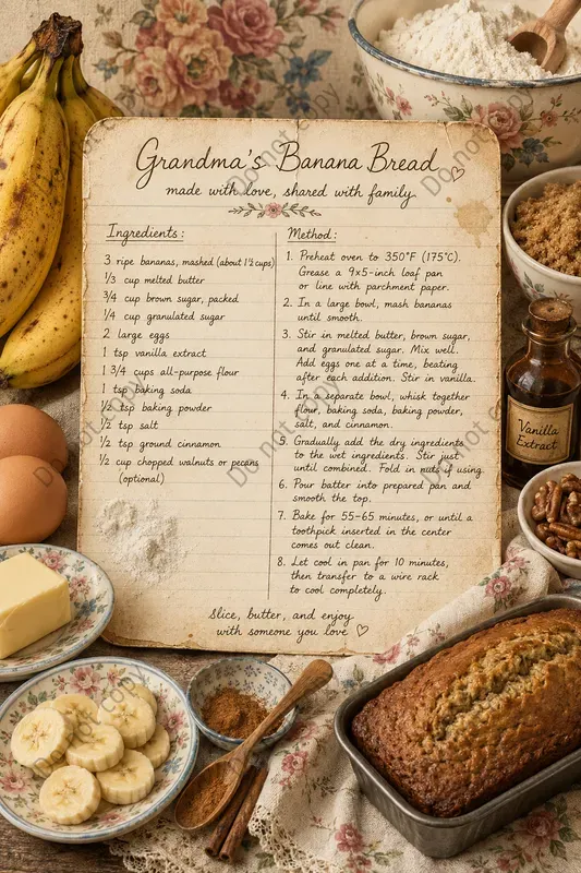 Family Recipe Keepsake Prints