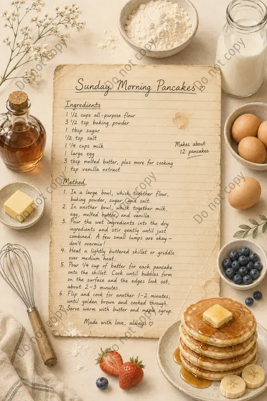 Family Recipe Keepsake Prints