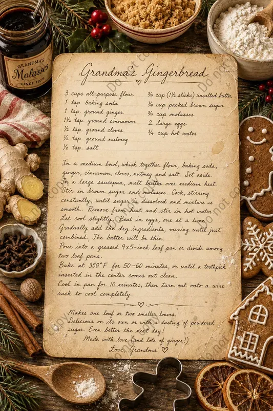 Family Recipe Keepsake Prints