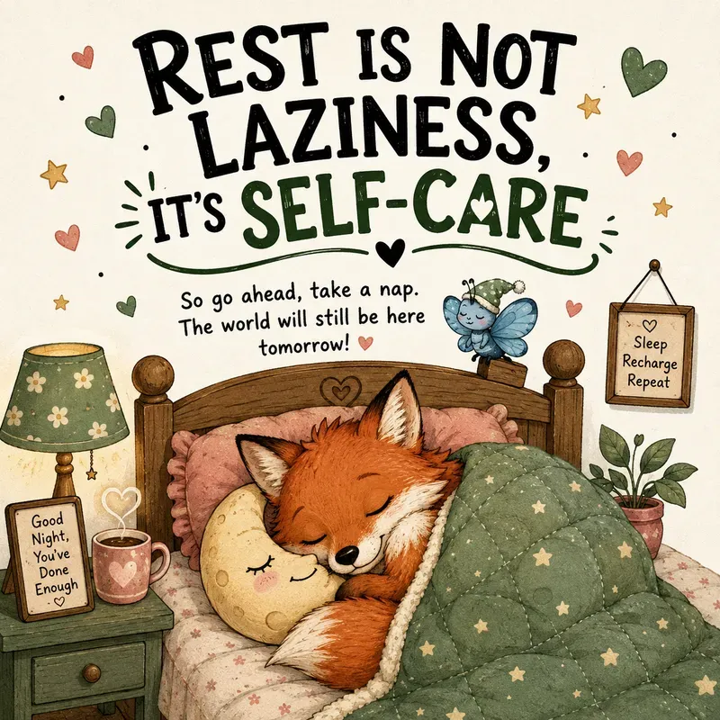 Cozy Cartoon Goodnight Posters