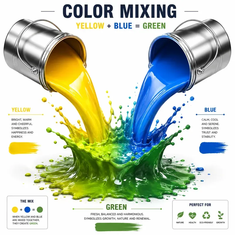 3D Paint Mixing Chart Packs