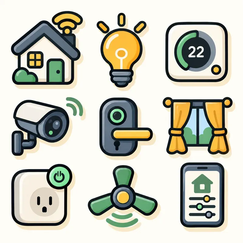Chunky Neopop App UI Icon Grid Kits