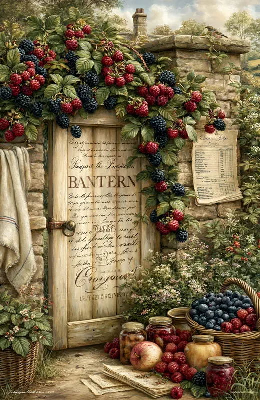 Blackberry Cottage Kitchen Journal Pages