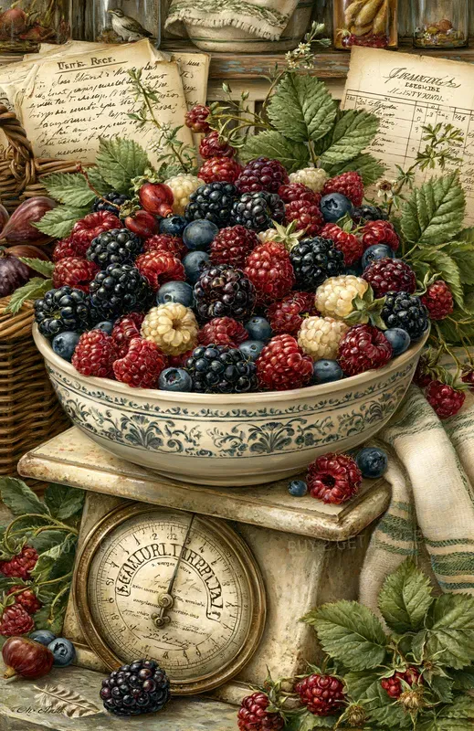 Blackberry Cottage Kitchen Journal Pages