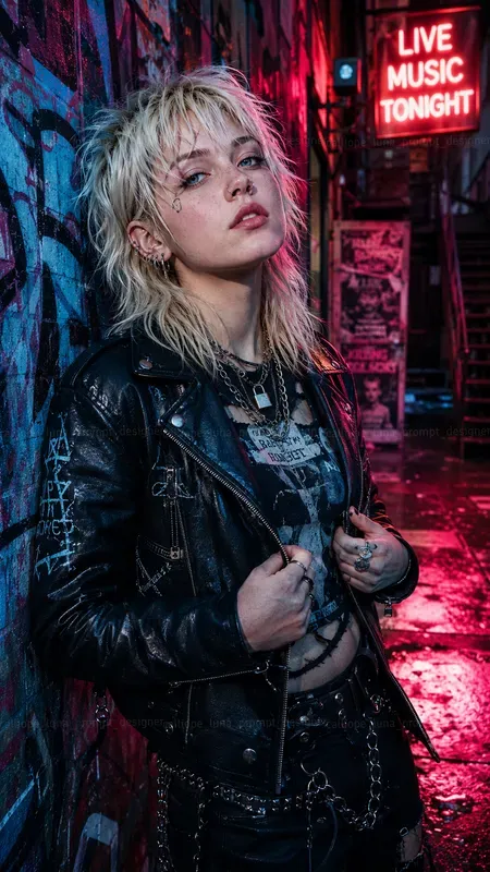 Punk Editorial Portraits