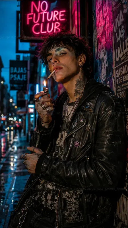 Punk Editorial Portraits