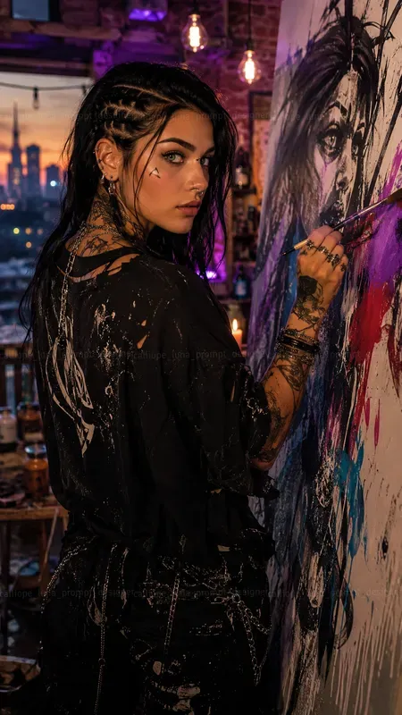 Punk Editorial Portraits