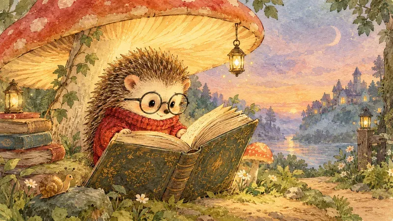 Whimsical Watercolor Storybook Characters