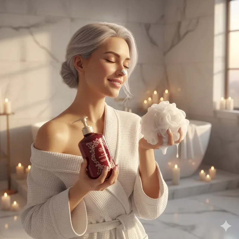 Luxury UGC Selfcare Bathroom Shots
