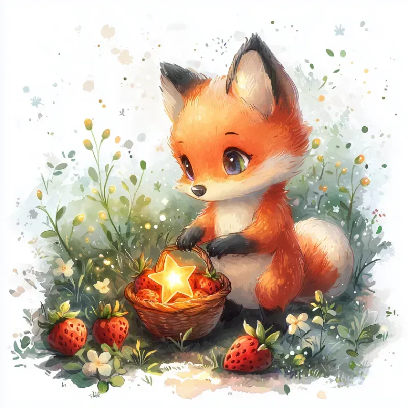 Kawaii Chibi Animal Fairy Garden Art