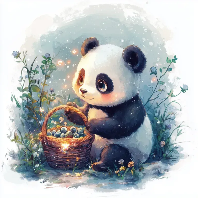 Kawaii Chibi Animal Fairy Garden Art