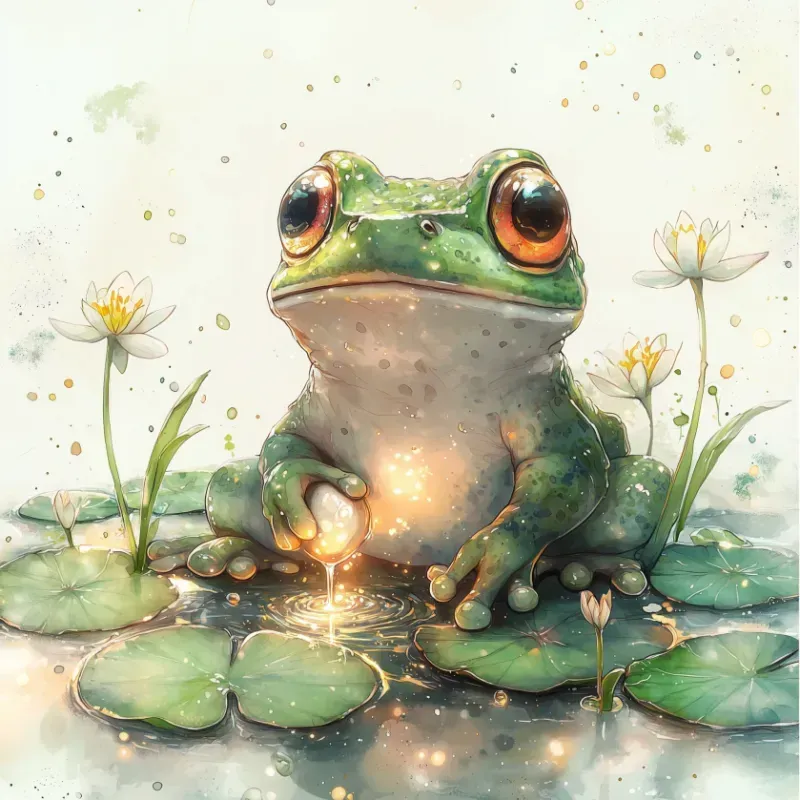 Kawaii Chibi Animal Fairy Garden Art