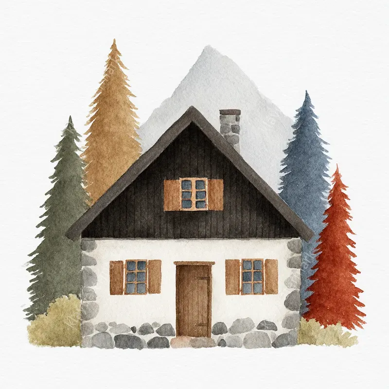 Soft Gouache Minimal Illustrations