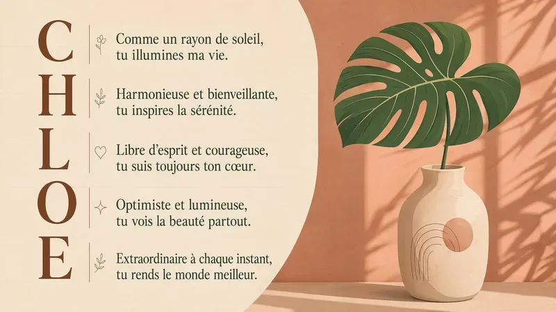 Custom Acrostic Poem Typographies