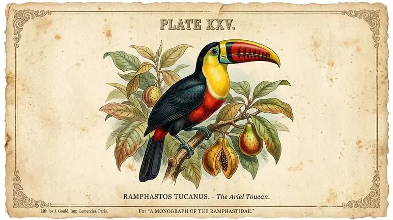 Stylized Vintage Exotic Animal Illustrations