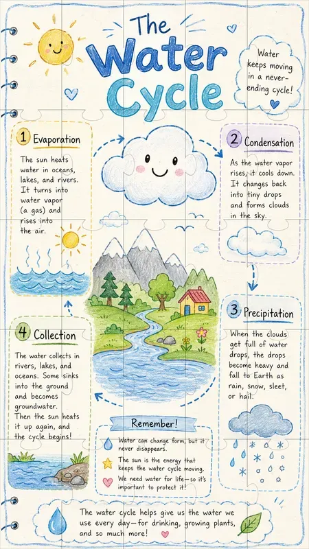 Handdrawn Educational Infographics