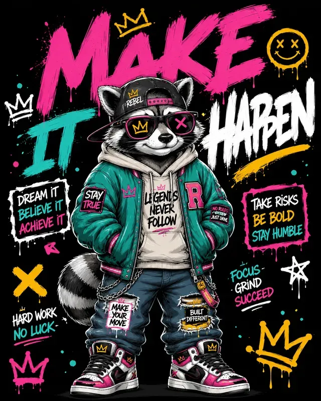 Urban Streetwear Mascots