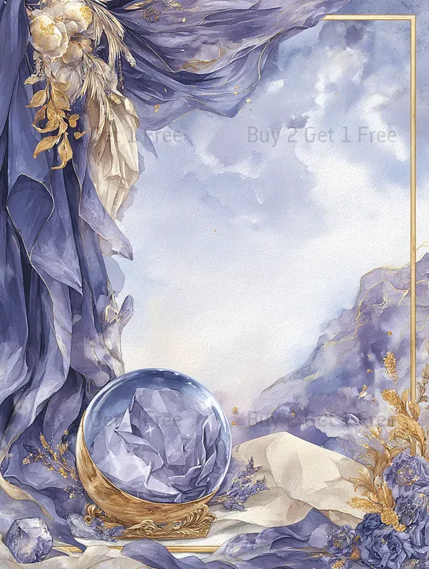 Celestial Astrology Background Frames