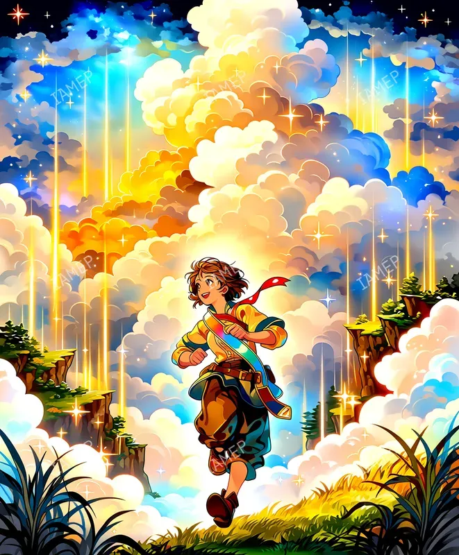 Anime Adventure Scenic Characters