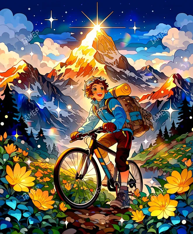 Anime Adventure Scenic Characters