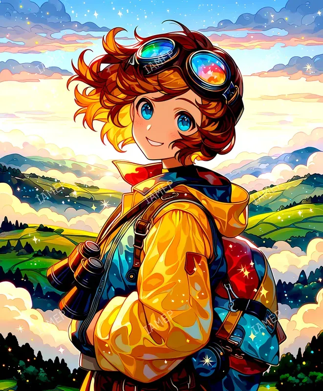 Anime Adventure Scenic Characters