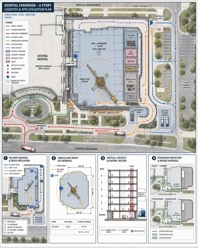 Construction Site Logistics Plans