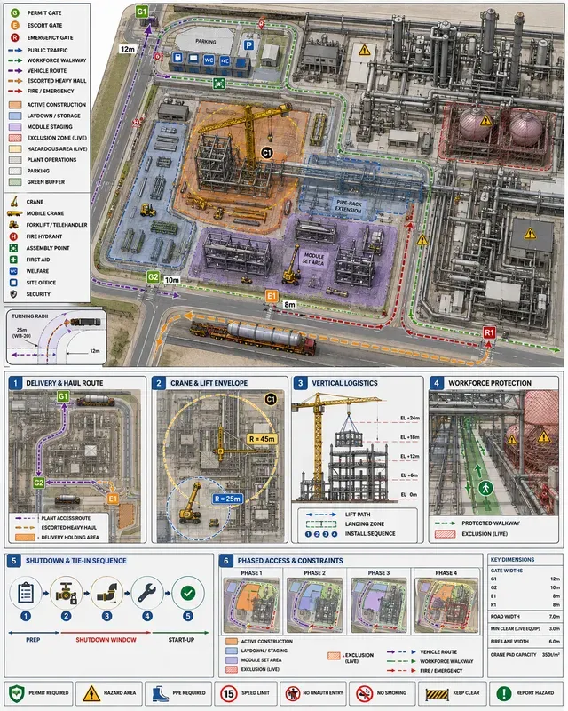 Construction Site Logistics Plans