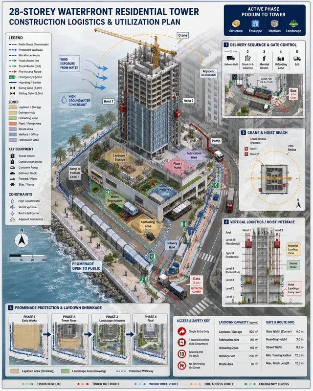 Construction Site Logistics Plans
