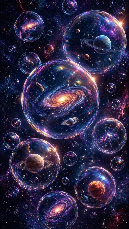 Magical Bubble Worlds Art