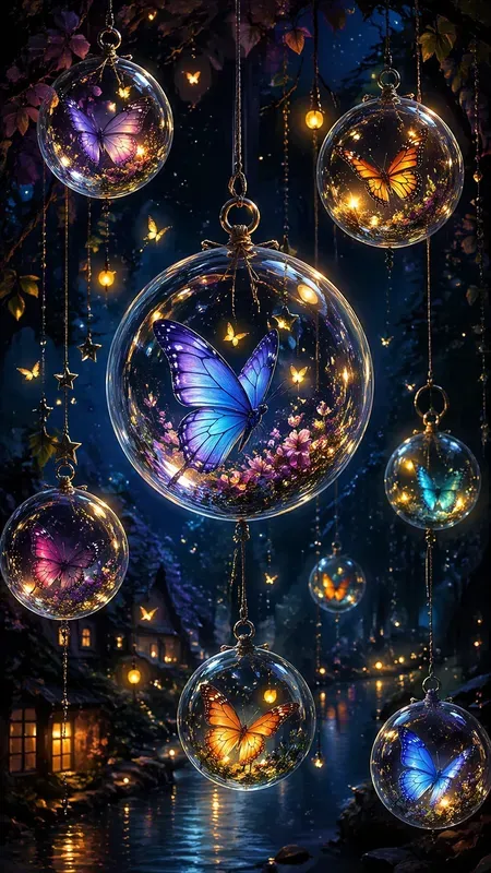Magical Bubble Worlds Art