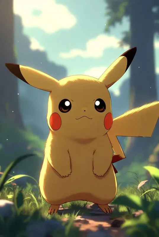 Cinematic Anime Pokemon Hero Scenes