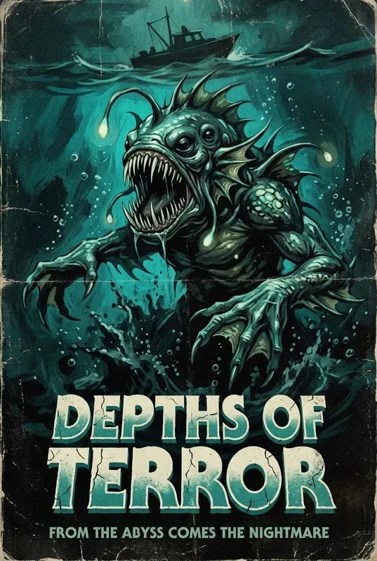 Retro 80s Horror Movie Posters