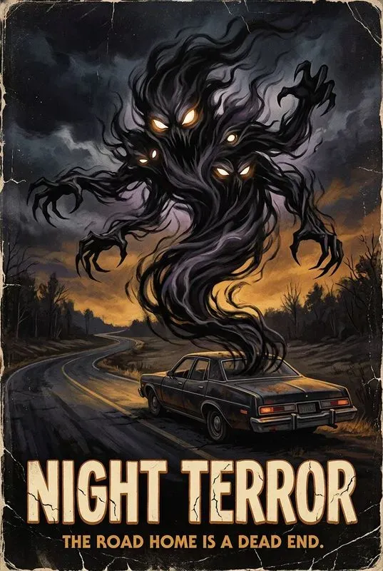 Retro 80s Horror Movie Posters