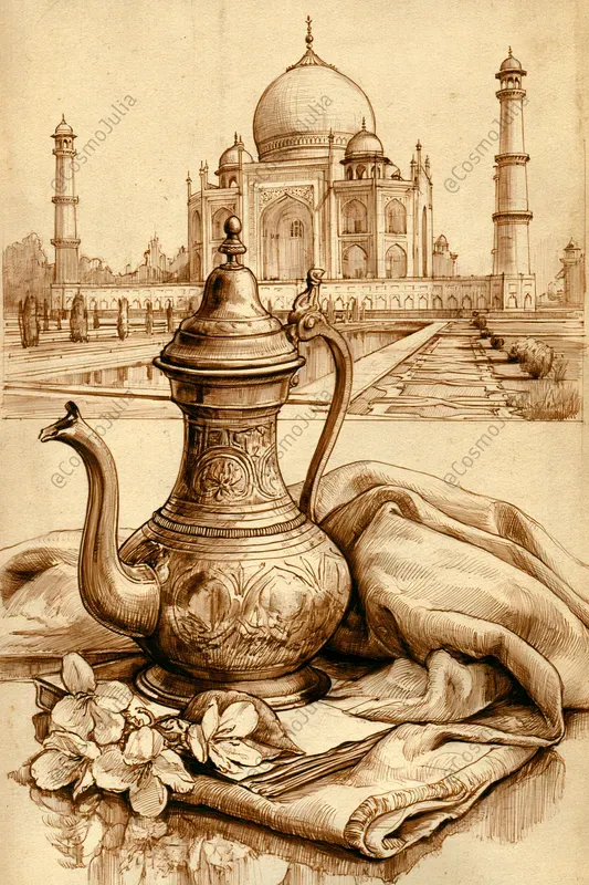 Vintage Ink Travel Sketch Posters