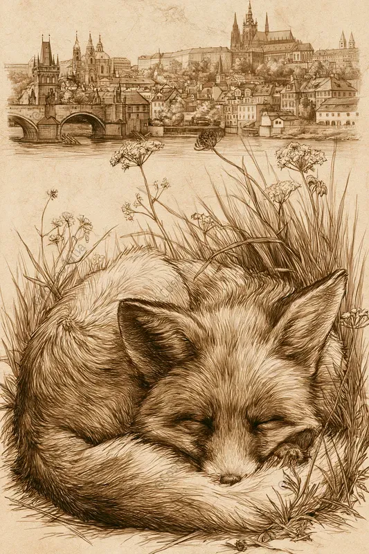 Vintage Ink Travel Sketch Posters