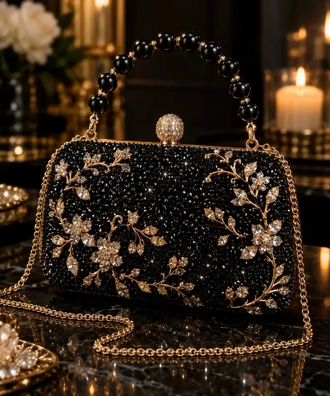 Luxury Crystal Clutch Collections